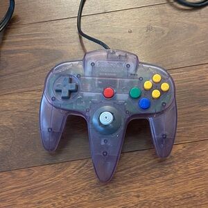 Nintendo Translucent Purple N64 Controller